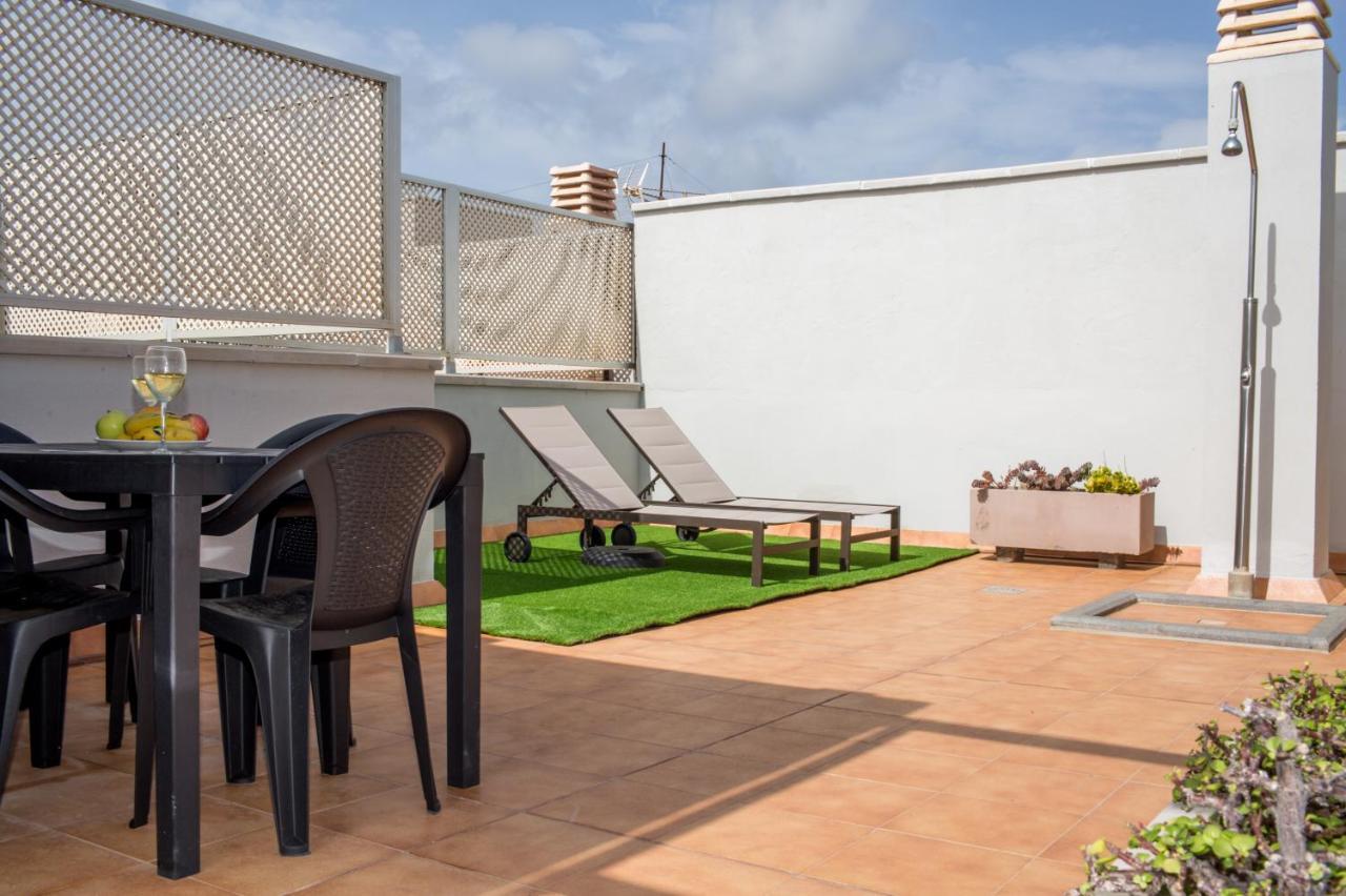 Home2Book Atico Blue Beach, Pool&Terrace Sardina Ngoại thất bức ảnh